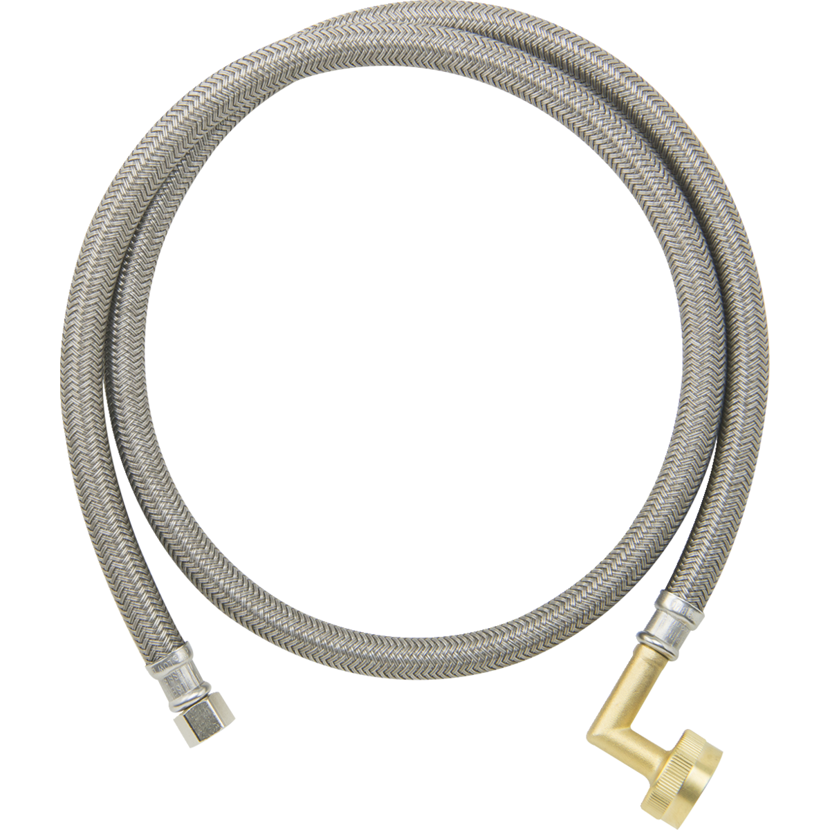 3/8 in. Comp x 3/4 in. Garden Hose Elbow (Crimped) BrassCraft